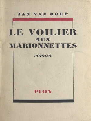 cover image of Le voilier aux marionnettes